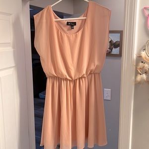 BCX Light pink colored multi-occasion dress. Size M!
